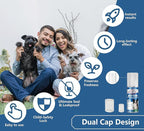 No Chew Spray for Dogs, No Chew Deterrent to Stop Chewing Furniture & Licking Hot Spots, Natural & Alcohol-Free, Indoor/Outdoor Use (2 X 3.38 fl oz)