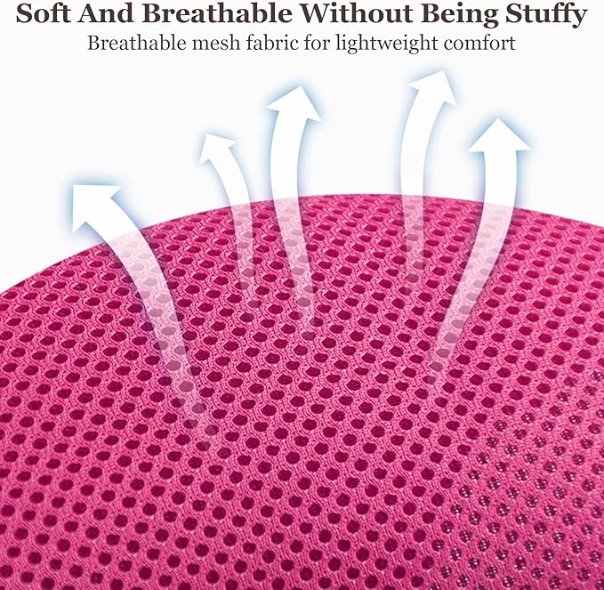 Wanheart Summer cat Chest Harness and Leash, Anti-Escape Adjustable Soft mesh cat Leash and Chest Harness Set for All Types of Cats cat Vests (Rose red, M)