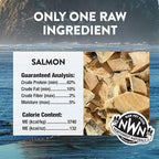 Northwest Naturals Raw Rewards Freeze-Dried Salmon Treats for Dogs and Cats - Bite-Sized Pieces - Healthy, 1 Ingredient, Human Grade Pet Food, All Natural, Proudly Made in USA, 2.5 Oz
