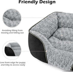 INVENHO XX-Large Dog Bed Rectangle Washable Orthopedic Soft Calming Sleeping Durable Pet Cuddler with Anti-Slip Bottom
