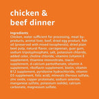 Amazon Basics Puppy Chopped Ground Dinner Canned Dog Food, with Chicken & Beef, 13.2oz (Pack of 12)