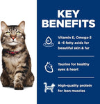 Hill's Science Diet Hairball Control, Senior Adult 7+, Hairball Control Support, Dry Cat Food, Chicken Recipe, 15.5 lb Bag