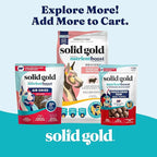 Solid Gold Canned Dog Food for Adult & Senior Dogs - High Protein Wet Dog Food w/Real Lamb, Whole Grains & Probiotics for Gut Health & Immunity - Small, Medium & Large Breed Dogs - 6ct 12.5oz Cans