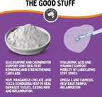 Joint Repair Hip and Joint Chews for Dogs - Finest for Pets Glucosamine, Chondroitin, MSM, Omega 3 & Turmeric for Dog Joint Support, Mobility & Pain Relief - (120 Chicken Flavored Chews, Made in USA)