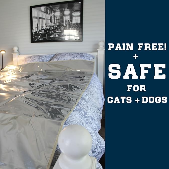 Enthusiast Gear Pet Repellent Mat - Non Electric Cat & Dog Deterrent Mat - Keeps The Pet Paws Off The Furniture!