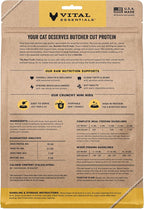 Vital Essentials Freeze-Dried Raw Duck Meal or Mixer Cat Food Crunchy Nibs, 12 oz