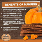 USA Sweet Potato Dog Treats - Grain Free, Cinnamon Pumpkin Crunchy Sticks are Great Tasting, Promote Positive Dog Gut Health with Natural Anti-Diarrhea Properties, no Preservatives Added