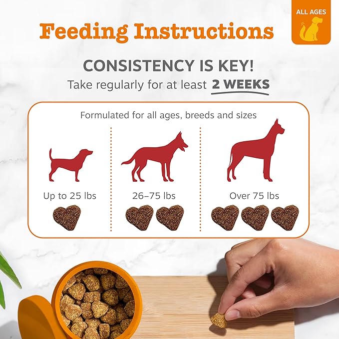 Zesty Paws Cardiovascular Support for Dogs - Taurine for Dogs - with CoQ10, L Carnitine & Sea Buckthorn - Senior Heart Health - AlaskOmega Fish Oil Omega 3 - Senior - Salmon - 90 Count