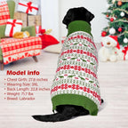 KYEESE Dog Christmas Sweater Medium Dog Sweater Warm Dog Clothes Stretchy Dog Coats Soft Dog Sweater for Medium Dogs Girl Dog Sweater Medium Size Dog Warm Dog Christmas Outfit