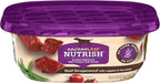 Nutrish Rachael Ray Premium Natural Wet Dog Food, Beef Stroganwoof Recipe, 8 Ounce Tub (Pack of 8)