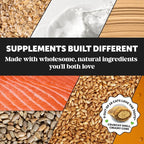 Cat Urinary Tract Health Crunchy & Creamy Chews - Promotes Healthy Digestion & Normal Bladder Function with Cranberry, Antioxidants, & Probiotics - Gut + Bladder Support Supplement (30 Day Supply)