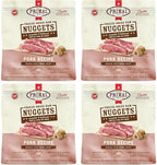 Primal Freeze Dried Raw Dog Food Nuggets, Pork, Complete & Balanced Meal, Also Use as Topper or Treat, Premium, Healthy, Grain Free, High Protein Raw Dog Food, 14 oz (Pack of 4)