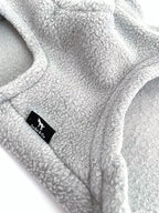 JACKO & CO - Fleece Vest Sweater with Leash Ring - Soft Lightweight Breathable for Puppies Small Medium Dogs, Kitten, Cats, Chihuahua - Warm for Fall/Autumn/Winter (Grey, X-Small 2-4lbs)