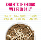Weruva BFF Minced Natural Wet Cat Food, Tuna and Chicken 4 Eva in Gravy, 3oz Can, Pack of 24