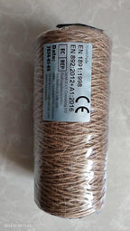 1/8 in (3mm) x 328 ft (100Meter) Natural Sisal Hemp Rope Heavy Duty Thick Twine for Cat Scratcher Post Tree, Garden, Binding, Crafts Packing Material