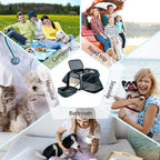 Cat/Dog Airline Approved Expandable Pet Carrier for Small Pets - Removable Pad, Pockets, TSA Compliant
