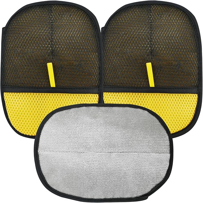 3 Pack Pet Hair Removal Gloves, Pet Grooming Glove, Reusable Cat Dog Electrostatic Hair Remover Grooming Mitten, for Cleaning Pet Hair From Sofas, Clothing, Carpets, Furniture, and Car Seats