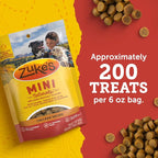 Zuke’s Mini Naturals Dog Training Treats for Dogs of All Sizes, Pet Treats made with Real Chicken - 10 oz. Pouch