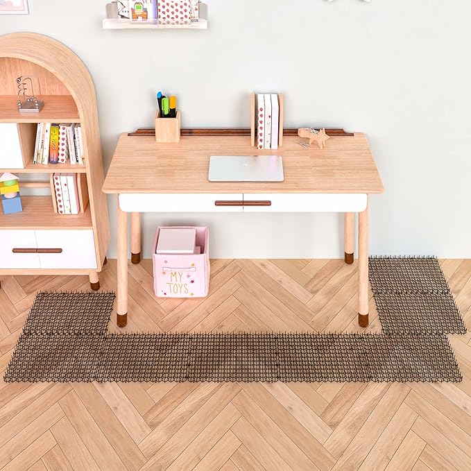 16 X 13 Inch Scat Mat for Cats, 10 Pack Cat Scat Mat with Spikes - Indoor/Outdoor Pet Deterrent Solution for Plants, Furniture, and More - Keep Cats and Dogs Away