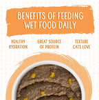 Weruva Classic Cat Paté, Who Wants to be a Meowionaire? with Chicken & Pumpkin, 5.5oz Can (Pack of 8)