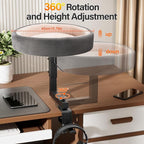 2-in-1 Cat Bed Desk Mount & Headphone Hanger – Adjustable Cats Hammock Bed for Desk, Cat Beds & Furniture for Home Office or Gaming Setup