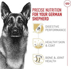 Royal Canin Breed Health Nutrition German Shepherd Adult Dry Dog Food, 30 lb Bag