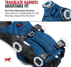 Tuff Pupper Escape Proof Dog Harness for Extra Large Dogs | No Pull Lightweight Adjustable Harness | No Escape Multifunctional Outdoor Pet Gear | Strong Durable Breathable | Secure Comfortable Fit
