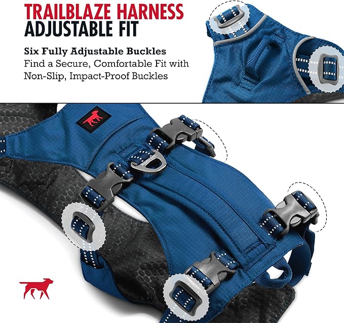 Tuff Pupper Escape Proof Dog Harness for Extra Small Dogs | No Pull Lightweight Adjustable Harness | No Escape Multifunctional Outdoor Pet Gear | Strong Durable Breathable | Secure Comfortable Fit