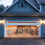 200″ Extra Wide Retractable Baby Gate – 41.5″ Tall Mesh Safety Gate for Oversized Openings, Living Rooms, Patios – Child & Pet Barrier for Indoor Outdoor Use, White