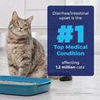 Vetnique Glandex Feline Anal Gland or Daily Probiotic Fiber Supplement Powder for Cats with Digestive Enzyme, Probiotics and Pumpkin, Vet Recommended for Healthy Bowels (4oz, Anal Gland Powder - Tuna)