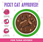 B.F.F. OMG - Best Feline Friend Oh My Gravy!, Tuna & Lamb Lights Out with Tuna & Lamb, 2.8oz Can (Pack of 12)