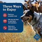 Blue Buffalo Homestyle Recipe Adult Wet Dog Food, Made with Natural Ingredients, Beef Dinner With Garden Vegetables, 12.5-oz Cans (12 Count)