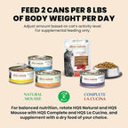 almo nature HQS Natural Wet Cat Food Tuna in Broth Atlantic Style, Grain-Free, 2.47 oz (Pack of 24)