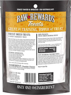 Northwest Naturals Raw Rewards Freeze-Dried Cheddar Cheese Treats for Dogs and Cats - Bite-Sized Pieces - Healthy, 1 Ingredient, Human Grade Ingredients, Natural, Proudly Made in USA, 6 Oz (Pack of 3)
