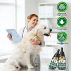 2Pack Hemp Oil for Dogs & Cats, Anxiety & Stress Relief Drops with Omega 3-6-9,Hemp Oil Helps with Pain, Stress, Sleep, Arthritis, Seizures Support, Calming Pet Supplement for Small & Large Pets