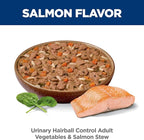Hill's Science Diet Urinary Hairball Control Adult 1-6 Wet Cat Food, Salmon & Vegetables Stew, 2.9 oz Cans, Case of 24