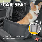 3 in 1 Pet Stroller with Removable Carrier, Folding Stroller for Small/Medium Dogs and Cats, Waterproof, All-Terrain, with Sun Shades, Car Seat