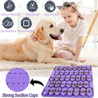 Snuffle Mat for Large Dogs,Silicone Slow Feeder Lick Mat for Slow Down Feeding,Encourages Natural Foraging Skill,Relieving Stress,Interactive Feed Game Toy for All Breed Dogs