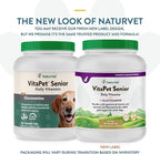 NaturVet –VitaPet Senior Daily Vitamins for Senior Dogs – Plus Glucosamine – Full Spectrum of Vitamins & Minerals – Enhanced with Glucosamine for Added Joint Support – 365 Time Release Tablets