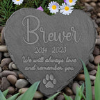 Personalized Pet Loss Gift, Personalized Pet Loss Stones, Pet Memorial Gifts, Loss of Dog Gifts, Loss of Cat Sympathy Gift, Dog Memorial Gifts, Pet Bereavement Gift - 6*6 Inches Memorial Stone