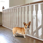 PetSafe Balcony Netting - Stairway Net for Pets & Kids, Clear (10ft*2.6ft Thick)