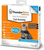 Thundershirt Classic Cat Anxiety Jacket, Heather Gray, Medium (9 to 13 lbs), THU-009