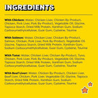 Temptations Creamy Puree Variety Pack of Lickable Cat Treats, 0.42 oz. Tubes, 48 Count