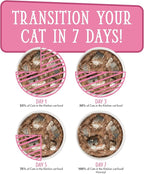 Weruva Cats in The Kitchen, Kitty Gone Wild with Wild Salmon Au Jus Cat Food, 3.2oz Can (Pack of 24)