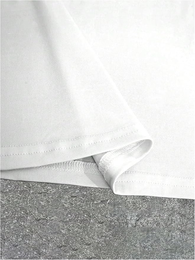 Verdusa Women's Lips Print Graphic Tees Y2k T Shirts Summer Crew Neck Vintage Going Out Tops