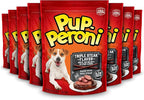 Pup-Peroni Dog Treats, Triple Steak Flavor, 5.6 Ounce (Pack of 8), Ribeye, Top Sirloin, NY Strip Flavors