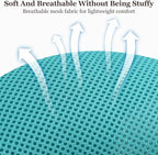 Wanheart Summer cat Chest Harness and Leash, Anti-Escape Adjustable Soft mesh cat Leash and Chest Harness Set for All Types of Cats cat Vests (Emerald, S)