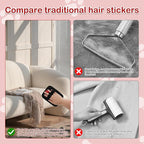 braxan 4 Pcs Electrostatic Pet Hair Removal Gloves, Reusable Pet Cat Dog Electrostatic pet Hair Remover for Couch, Furniture, Carpet, Curtain, Double-Sided Grooming Gloves