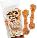 Gootoe Turkey Tendon Dog Treats, Bone (L) 3.53 oz, USA-Sourced Turkey Tendon, Natural Snack, Premium Puppy Chews, Hypoallergenic, Reseal Value Bags, Size for Large Dogs
