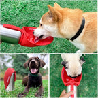 PupFlask Large Dog Water Bottle | 27 or 40 OZ Stainless Steel | Convenient Dog Drink Dispenser | Puppy Travel Water Bowl | Portable Pet Hydration Bottle | Leak Proof | Perfect Size For All Breeds